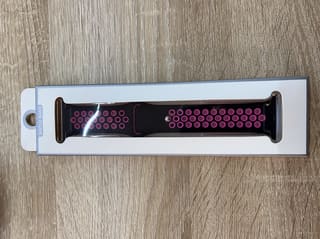 Correa 38/40/41mm NegroConRosa