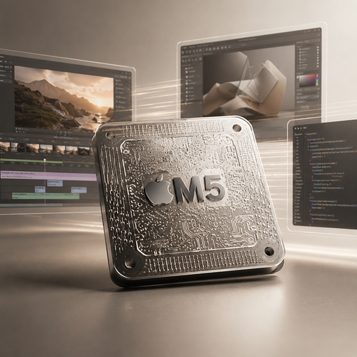 Rendimiento profesional con chip M5
