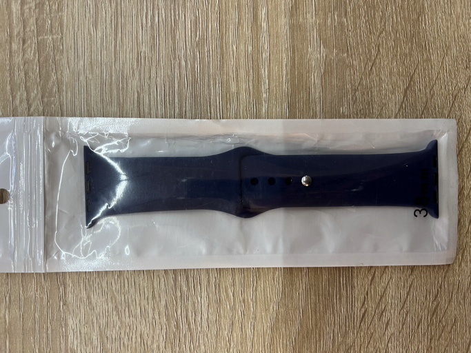 Correa 38/40/41mm Azul Pacifico/ Azul Oscuro