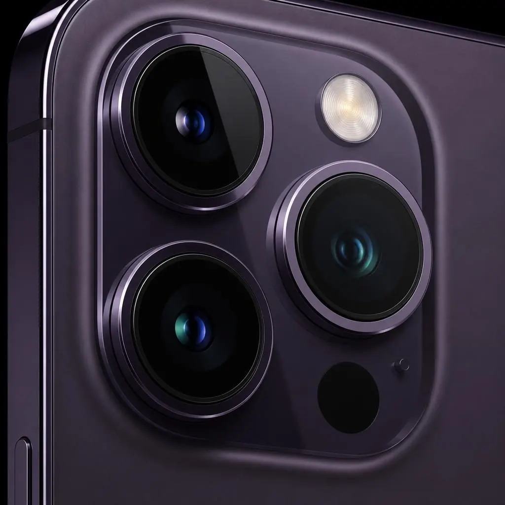 Sistema Pro de tres cámaras de 12 MP